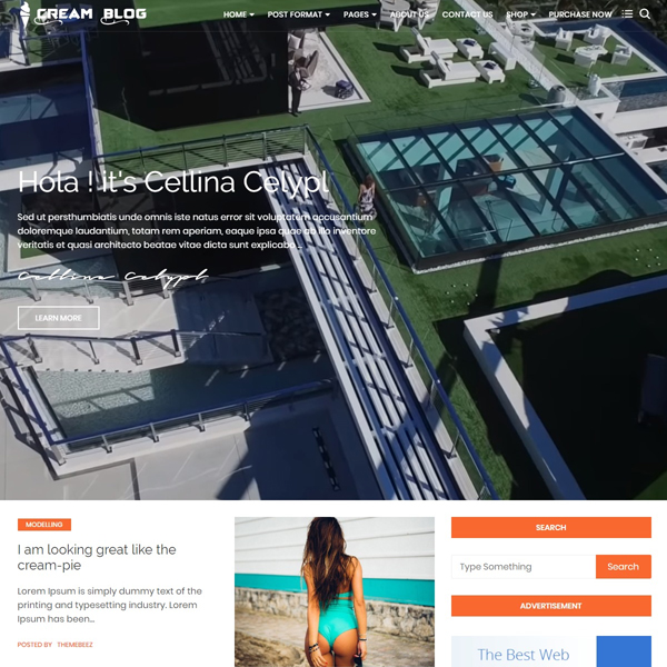 Cream blog pro demos 2